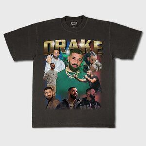 Street Market Supply Drake Tee – Vintage Black – Size Medium – New
